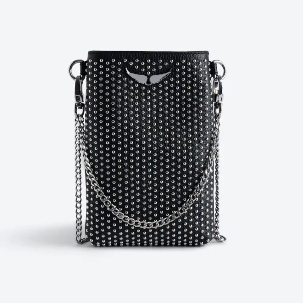 Zadig&Voltaire Dotted Pouch Clutch
